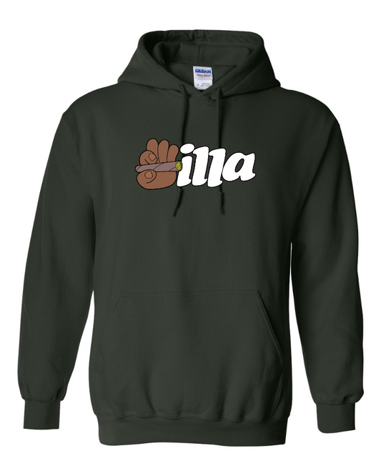 VILLA LOGO GREEN HOODIE