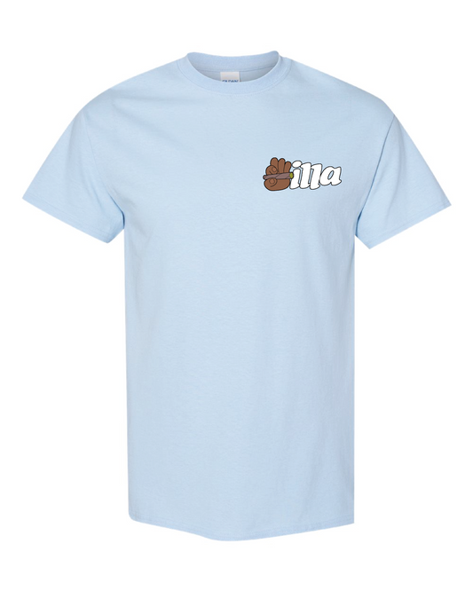 VILLA BOB-OMB BABY BLUE SHORT SLEEVE TEE